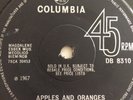Pink Floyd, VG+,Apples and Oranges,Columbia,Psych, Freakbeat, Garage, 1967