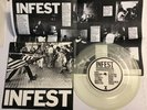 INFEST MACHISMO CLEAR #ed 36/100 ORIG USHC PUNK KBD RARE BAD RELIGION SSD