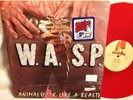 W.A.S.P.  Animal F**K Like a Beast.1984 France  RARE Red Vinyl EP. LP SHRINK NM