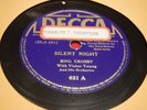 Bing Crosby 78 RPM Decca 621 Silent Night Adeste Fideles 1935 O Come Faithful