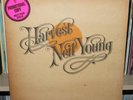 NEIL YOUNG HARVEST TEXURED COVER PROMO STICKER W/INSERT US OG REPRISE LP CLEAN