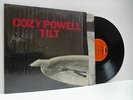 COZY POWELL tilt (1st uk press) LP EX+/EX, POLD 47, vinyl, album, with inner, uk