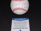 RANDY NEWMAN SIGNED BASEBALL BECKETT AUTHENTICATED INSCRPTION 