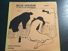 BILLIE HOLIDAY LP AT JAZZ AT THE PHILHARMONIC RARE 10
