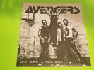 AVENGERS   WE ARE THE ONE   1977 ORIG CRUCIFIX  SLEEVE   DANGERHOUSE   SFD 400