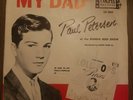 Paul Petersen: My Dad/Little Boy Sad 45+RARE PICTURE SLEEVE 1962 Colpix Teen