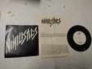 NIHILISTICS - 7” 1st Press Vinyl. White Label Visionary Records.
