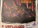 MTV Unplugged in New York [LP] by Nirvana Black Vinyl Record Signed Frist Dave