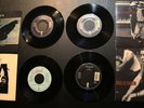 U2 (4) 45 SINGLES w PS  PRIDE  WITH OR WITHOUT YOU  ANGEL OF HARLEM LOVE COMES