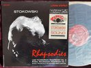 Audiophile Stokowski Liszt Enesco Rhapsodies RCA Stereo LSC 2471 2S/2S TAS ED1