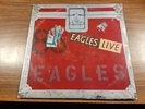 The Eagles* Live *2 LP Vinyl RECORD With POSTER  ASYLUM BB-705 EX /VG ?1980????