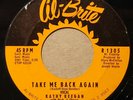 KATHY KEEGAN Take Me Back Again / Nobody's Gonna Hurt You 1960 Al-Brite 45