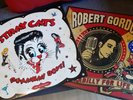2 X  Rockabilly Vinyl Records Stray Cats Plus Robert gordon BLUE VINYL