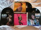 ELVIS PRESLEY LOT[EPA 992*EPA 940 [COVER ONLY]*ELVIS IN CONCERT 2 45's*TOP VALUE
