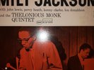 Milt Jackson - With Thelonious Monk Quintet Blue Note REISSUE EXVG+ 1987