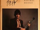 BELA FLECK  Natural Bridge  ROUNDER RECORDS 1982 FOLK LP  SIGNED AUTOGRAPHED VG+