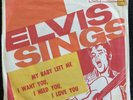 Elvis Presley - My Baby Left Me - RCA Portrait series picture cover 45
