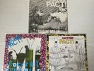 ACTION PACT RARE 1980’S PUNK 7” VINYL SINGLE RECORDS x 3