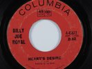 Northern Soul 45 BILLY JOE ROYAL Heart's Desire COLUMBIA HEAR *