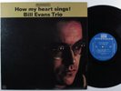 BILL EVANS TRIO How My Heart Sings  RIVERSIDE LP mono  