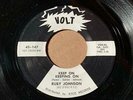 RUBY JOHNSON Volt 147 PROMO KEEP ON KEEPING ON / IF I EVER NEEDED LOVE VG+  HEAR