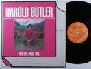 HAROLD BUTLER My Life Part One DYNAMIC LP jamaica  