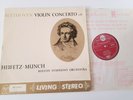 RCA SB 2047 Grooved ED1 LP Beethoven Violin Concerto - Heifetz / Munch