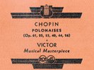 61g4.  Arthur Rubinstein - Polonaises (Chopin) - Victor M-353 (8 records)