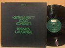 Keith Jarrett Solo Concerts Bremen Lausanne NM 3LP ECM TEXTURED BOX +Book