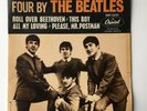 SLEEVE ONLY The Beatles FOUR BY THE BEATLES 45 RPM Capital Records EAP 1-2121