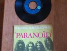 DISQUE VINYLE 45 TOURS - SINGLE - BLACK SABBATH -  PARANOID