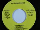70s Soul Disco 45 CARL HASARA Love's A Monster WHITE WING HEAR