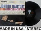 JOHNNY HALLYDAY  SINGS AMERICA'S ROCKIN' HITS LP VINYLE 33T AMERICAIN STEREO USA