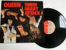 QUEEN - SHEER HEART ATTACK LP VINYL EX-EX Rare UK 1974 1st Press Album 3U/4U