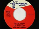 Northern Soul 45 - Lee Williams & The Cymbals - I'll Be Gone - Carnival VG++ mp3