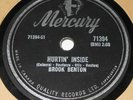 Mercury 71394 Brook Benton Hurtin' Inside / It's Just A Matter of Time 78 RPM V+