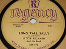 Regency 501 Little Richard Long Tall Sally / Slippin' And Slidin' 78 RPM E- E-