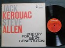 Jack Kerouac - Poetry for the Beat Generation HML-5000 1960's Vinyl Lp Ex