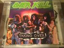 Overkill Taking Over original U.S. Lp Atlantic Megaforce Promo 1987 VG+/EX
