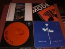 4 MINT Vinyl LP Record 12” Maxi-Singles Depeche Mode Question/Strange/Behind/Enj