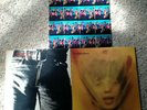 THE ROLLING STONES 3 LP Lot: Rewind (1971-1984), Sticky Fingers, Goats Head Soup