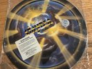 STRYPER - Yellow & Black Attack LP - SEALED ORIGINAL -  blue vinyl shaped cover