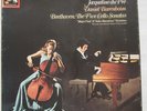 SLS 5042 3LP JACQUELINE DU PRE / DANIEL BARENBOIM / BEETHOVEN CELLO SONATAS NM