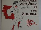 AUDIOPHILE JOAN BAEZ Diamonds And Rust In The Bullring Virgin VGC 9 1st PRESS NM