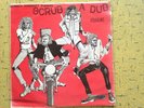 DERRICK & THE CRYSTALITES SCRUB A DUB 1974 Jamaica Crystal 150 VG+/G Dub Reggae