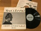 MALCUZYNSKI..CHOPIN SONATAS 2 & 3.. RARE UK STEREO ISSUE ALBUM...SAX 2444