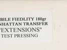 MFSL MoFi Audiophile LP: Manhattan Transfer RTI Test Pressing