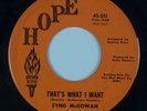 SYNG McGOWAN: That’s What I Want HOPE US Baltimore Northern Soul 45 NM HEAR