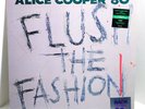 ALICE COOPER Flush The Fashion GREEN SWIRL COLOR VINYL LP Sealed Back To The 80s