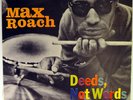 MAX ROACH-DEEDS, NOT WORDS-ORIGINAL RIVERSIDE DG MONO LP